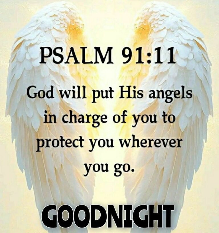 Good night blessings from the book of Psalms
