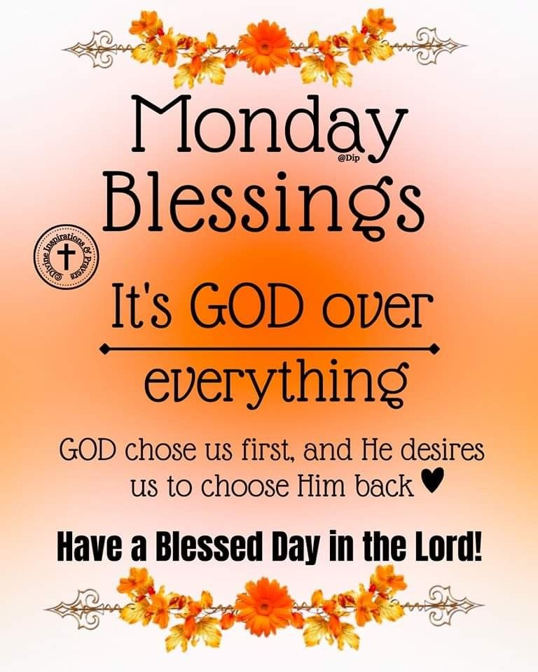 100+ Beautiful Monday Blessings Images with Quotes