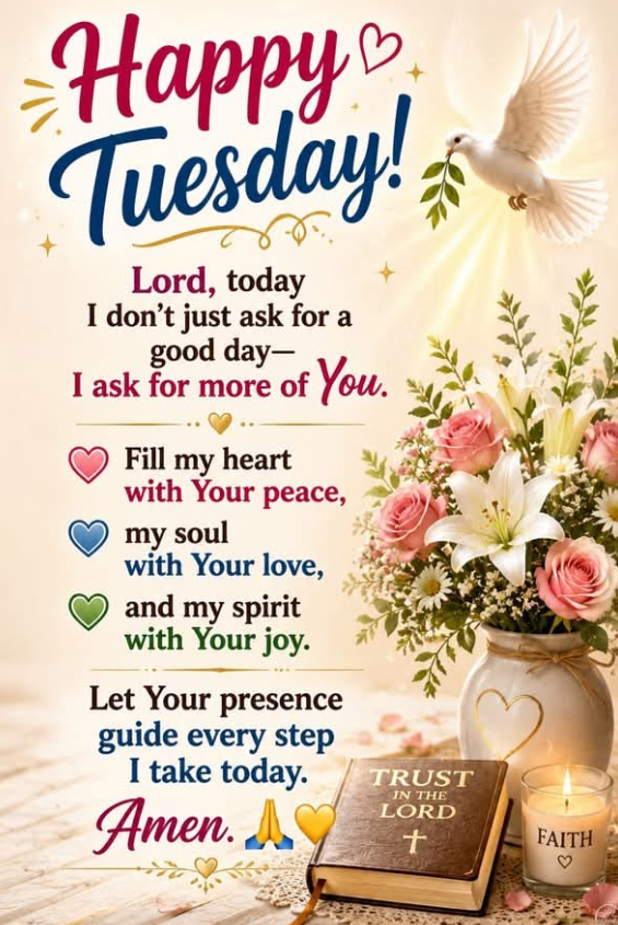 Thankful Tuesday Blessings & Prayers for Hope
