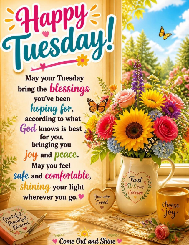 Thankful Tuesday Blessings & Prayers for Hope