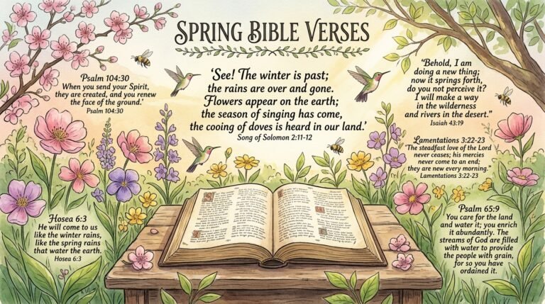 See, I am doing a new thing! Now it springs up; do you not perceive it? Isaiah 43:19. Spring Bible verse about new beginnings