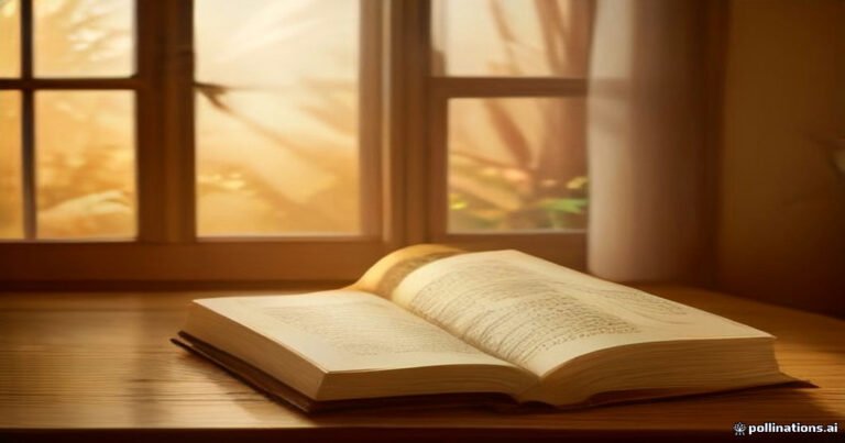 What it really means to be blessed with golden sunrise light over an open Bible