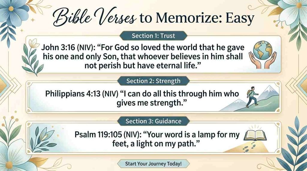 Open Bible blessing quote card — Bible Verses to Memorize During Difficult Times