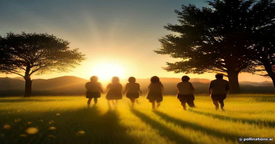 Friday morning blessings for friends walking together toward a golden sunrise