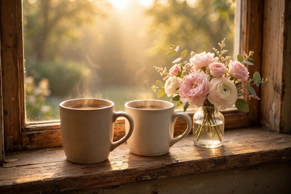 Birthday blessings for sister — warm sunrise birthday blessing